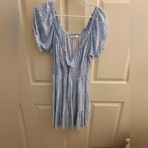 Light blue sundress. Never worn. Perfect. Size Large.